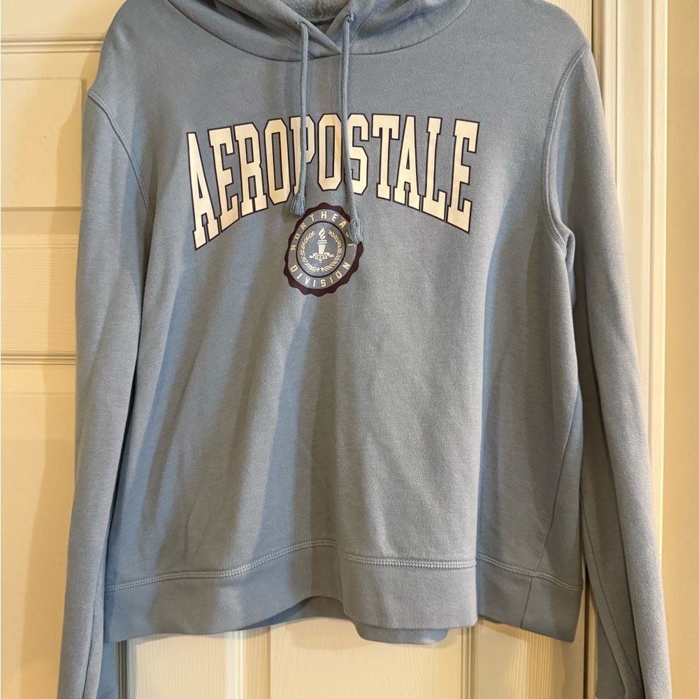 Aeropostale Blue Hoodie Sweatshirt